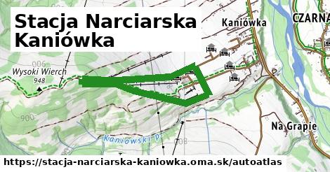 ikona Mapa autoatlas v stacja-narciarska-kaniowka