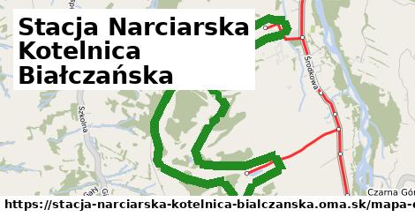ikona Mapa dopravy mapa-dopravy v stacja-narciarska-kotelnica-bialczanska