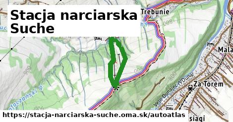 ikona Mapa autoatlas v stacja-narciarska-suche