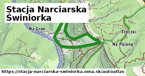 ikona Mapa autoatlas v stacja-narciarska-swiniorka