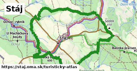 ikona Turistická mapa turisticky-atlas v staj