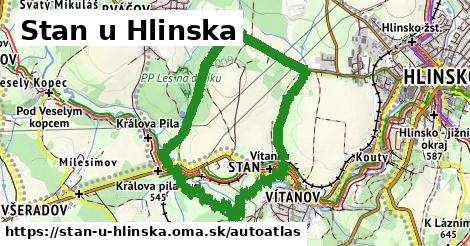 ikona Mapa autoatlas v stan-u-hlinska