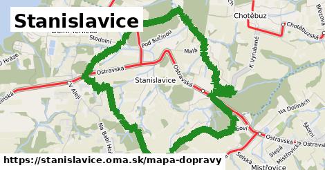 ikona Mapa dopravy mapa-dopravy v stanislavice