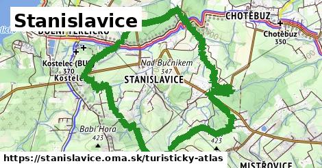 ikona Turistická mapa turisticky-atlas v stanislavice