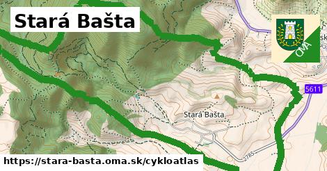 ikona Stará Bašta: 600 m trás cykloatlas v stara-basta