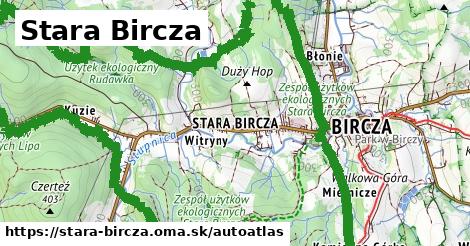 ikona Mapa autoatlas v stara-bircza