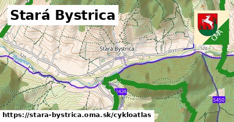 ikona Cyklo cykloatlas v stara-bystrica