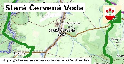 ikona Mapa autoatlas v stara-cervena-voda