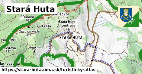 ikona Turistická mapa turisticky-atlas v stara-huta