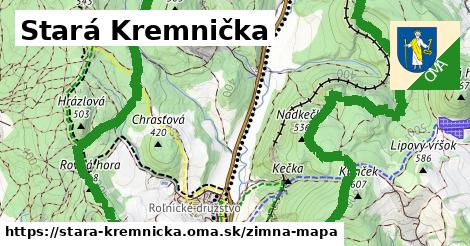 ikona Zimná mapa zimna-mapa v stara-kremnicka