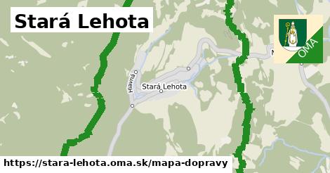 ikona Mapa dopravy mapa-dopravy v stara-lehota