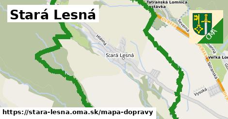 ikona Mapa dopravy mapa-dopravy v stara-lesna
