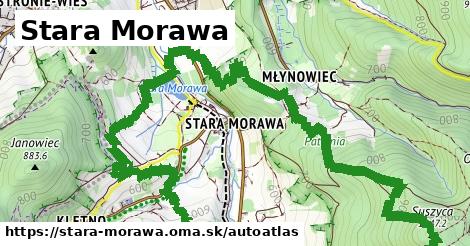 ikona Mapa autoatlas v stara-morawa