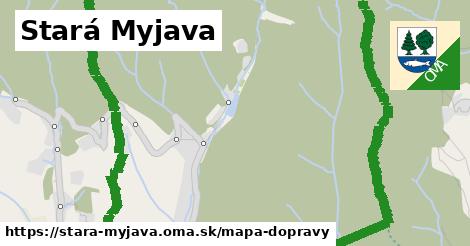 ikona Mapa dopravy mapa-dopravy v stara-myjava