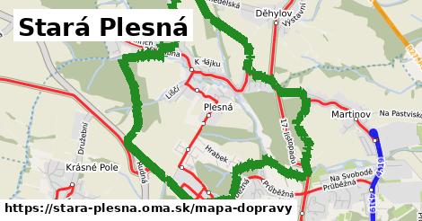 ikona Mapa dopravy mapa-dopravy v stara-plesna