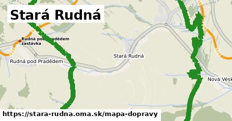 ikona Mapa dopravy mapa-dopravy v stara-rudna