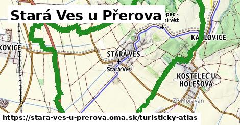 ikona Turistická mapa turisticky-atlas v stara-ves-u-prerova