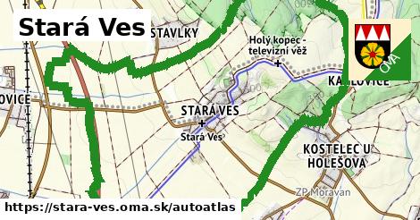 ikona Mapa autoatlas v stara-ves