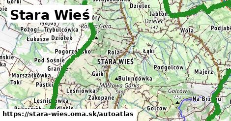 ikona Mapa autoatlas v stara-wies