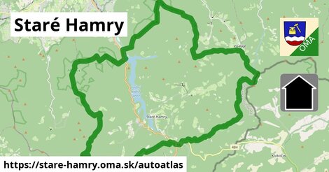 ikona Mapa autoatlas v stare-hamry