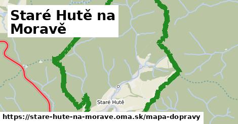 ikona Mapa dopravy mapa-dopravy v stare-hute-na-morave