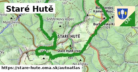 ikona Mapa autoatlas v stare-hute