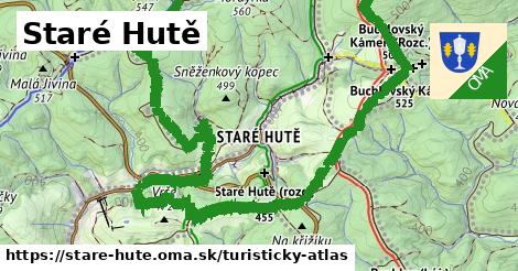 ikona Turistická mapa turisticky-atlas v stare-hute