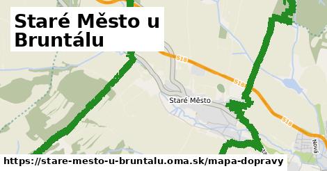 ikona Mapa dopravy mapa-dopravy v stare-mesto-u-bruntalu