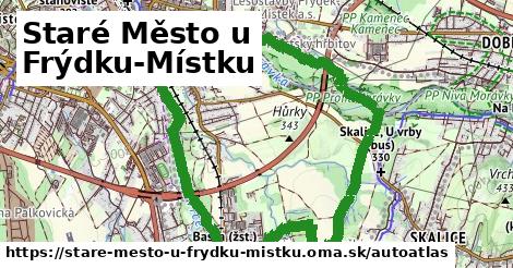 ikona Mapa autoatlas v stare-mesto-u-frydku-mistku