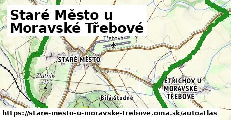 ikona Mapa autoatlas v stare-mesto-u-moravske-trebove