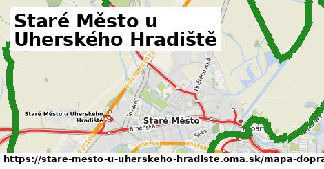 ikona Mapa dopravy mapa-dopravy v stare-mesto-u-uherskeho-hradiste