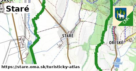 ikona Turistická mapa turisticky-atlas v stare