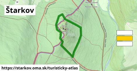 ikona Turistická mapa turisticky-atlas v starkov