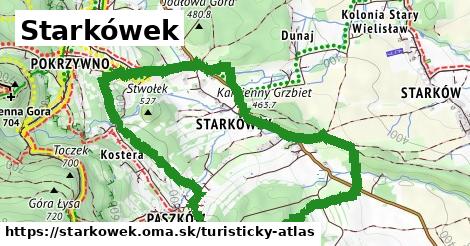 ikona Turistická mapa turisticky-atlas v starkowek