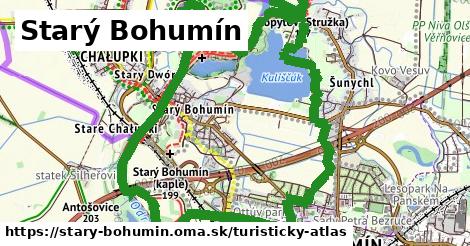 ikona Starý Bohumín: 10,0 km trás turisticky-atlas v stary-bohumin