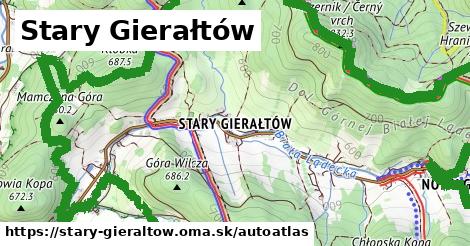 ikona Mapa autoatlas v stary-gieraltow