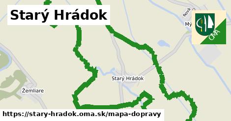 ikona Mapa dopravy mapa-dopravy v stary-hradok