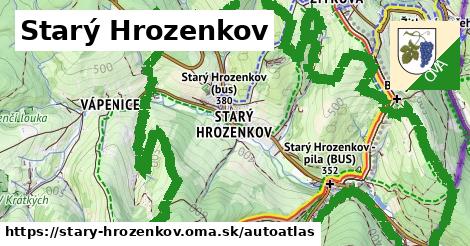 ikona Mapa autoatlas v stary-hrozenkov