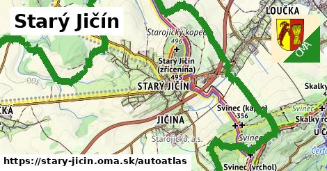 ikona Mapa autoatlas v stary-jicin