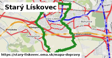 ikona Mapa dopravy mapa-dopravy v stary-liskovec