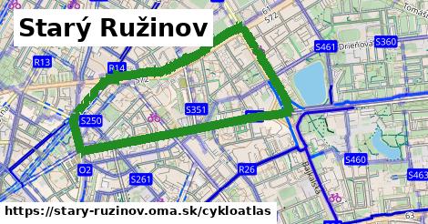 ikona Cyklo cykloatlas v stary-ruzinov