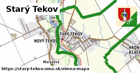 ikona Starý Tekov: 0 m trás zimna-mapa v stary-tekov