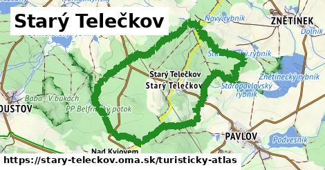 ikona Turistická mapa turisticky-atlas v stary-teleckov