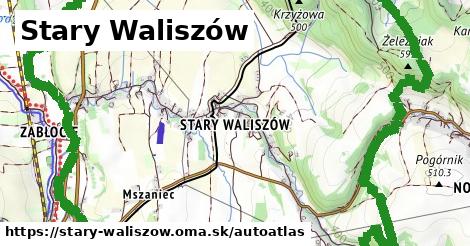 ikona Mapa autoatlas v stary-waliszow