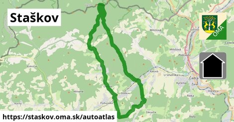 ikona Mapa autoatlas v staskov