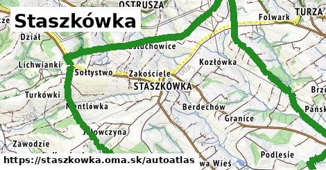 ikona Mapa autoatlas v staszkowka