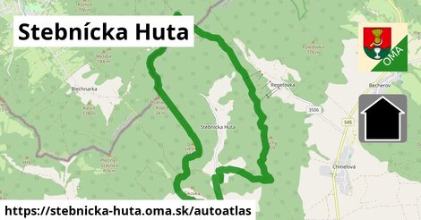 ulice v Stebnícka Huta