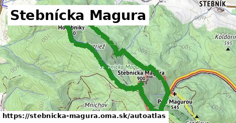 ikona Mapa autoatlas v stebnicka-magura