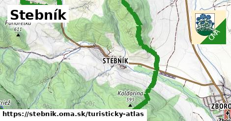 ikona Turistická mapa turisticky-atlas v stebnik