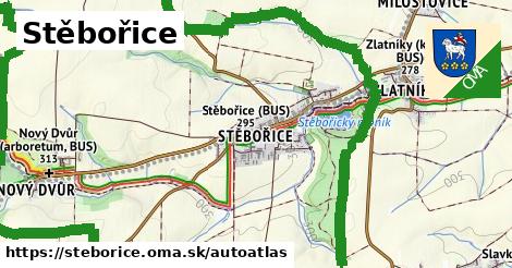 ikona Mapa autoatlas v steborice